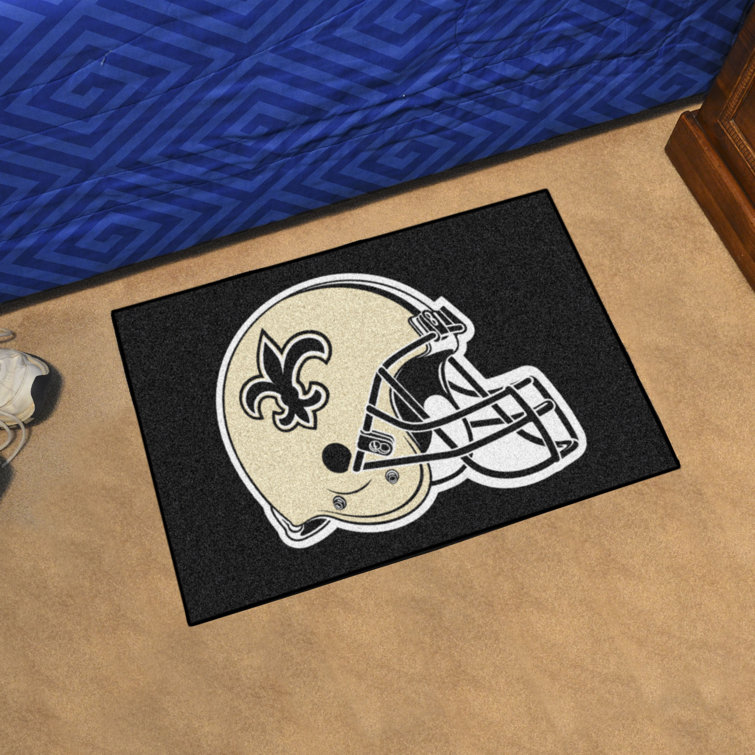 FANMATS NFL New Orleans Saints NonSlip Indoor Only Door Mat